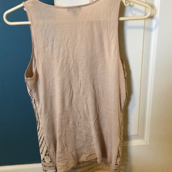 Gold Sparkle Knit Tank - Picture 2 of 3